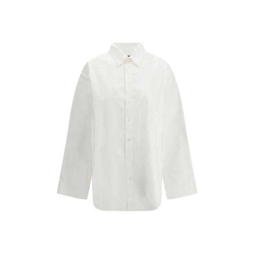Balenciaga White Cotton Dress Shirt Balenciaga