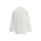 Balenciaga White Cotton Dress Shirt Balenciaga
