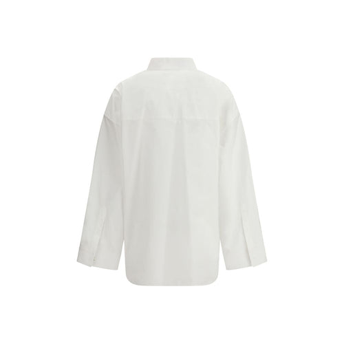 Balenciaga White Cotton Dress Shirt Balenciaga