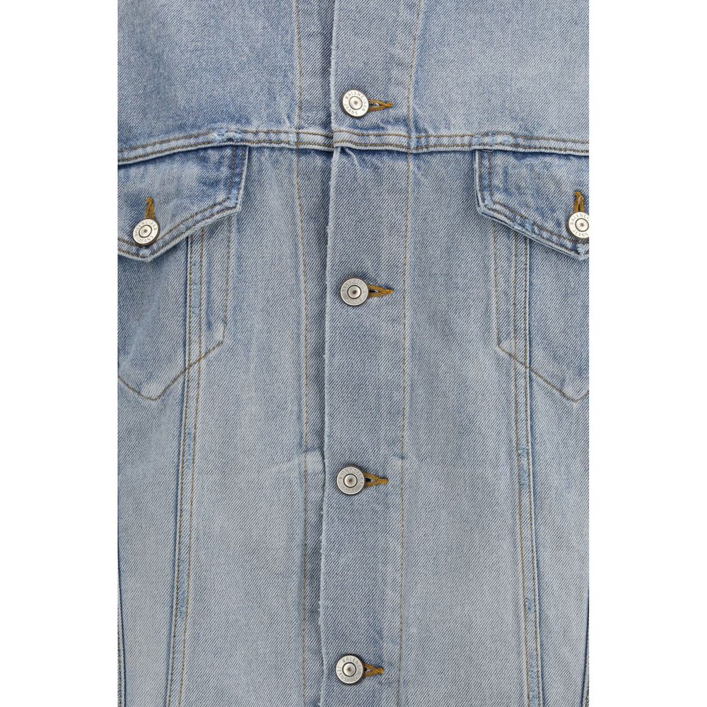 Balenciaga Blue Cotton Denim Jacket Balenciaga