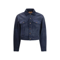 Balenciaga Blue Cotton Denim Jacket Balenciaga
