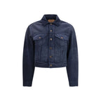 Balenciaga Blue Cotton Denim Jacket Balenciaga
