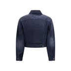 Balenciaga Blue Cotton Denim Jacket Balenciaga