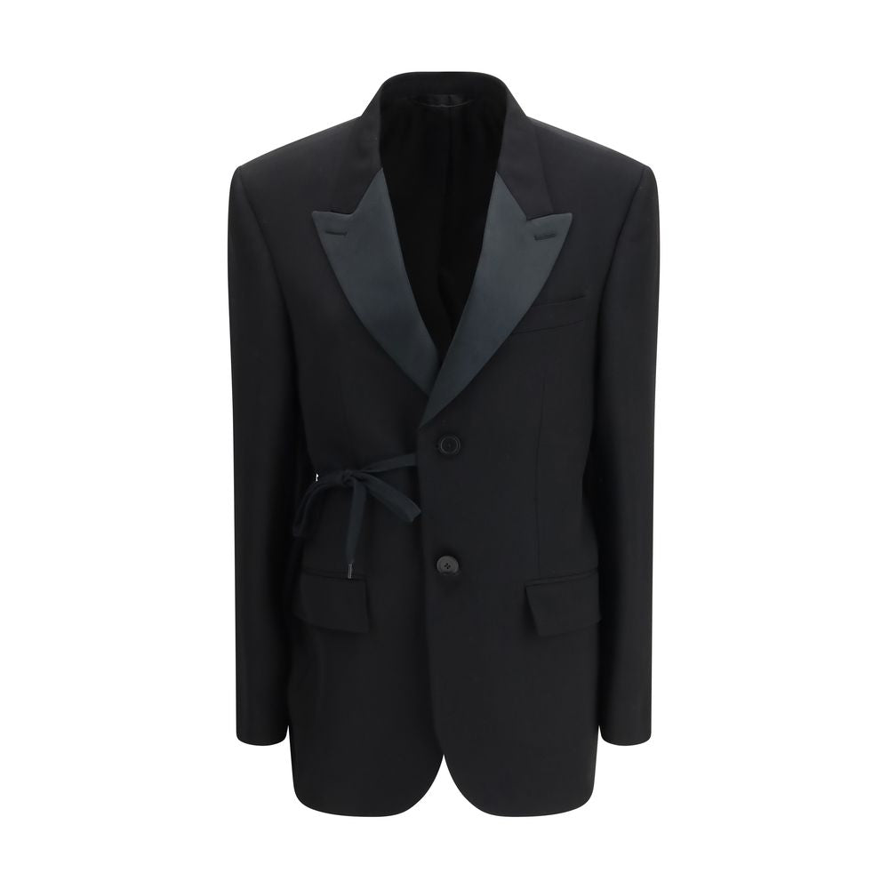 Balenciaga Black Wool Coat Balenciaga