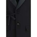 Balenciaga Black Wool Coat Balenciaga
