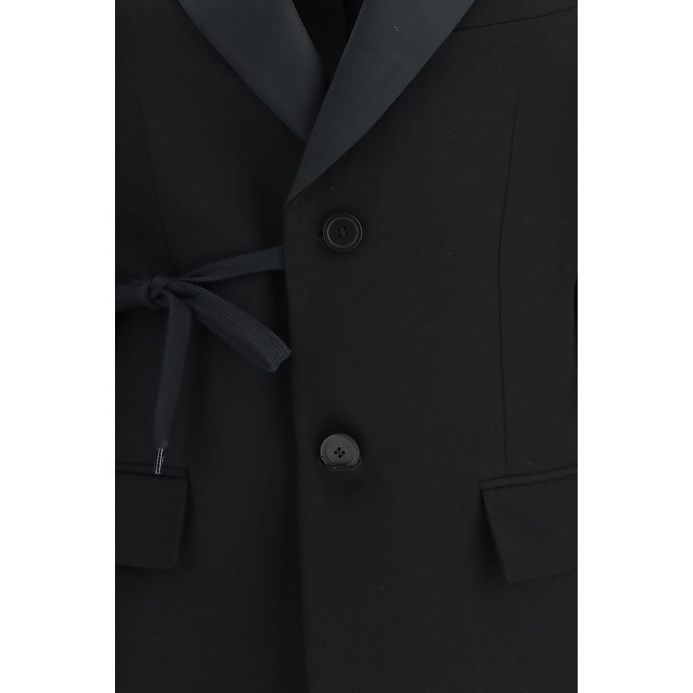 Balenciaga Black Wool Coat Balenciaga