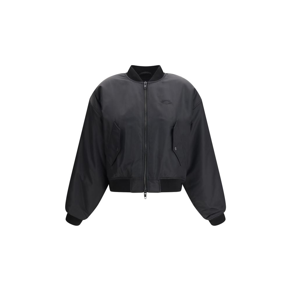 Balenciaga Black Polyamide Bomber Balenciaga