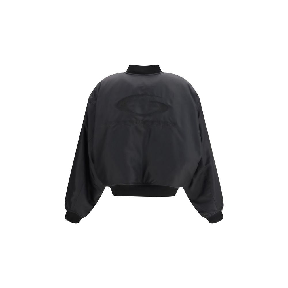 Balenciaga Black Polyamide Bomber Balenciaga
