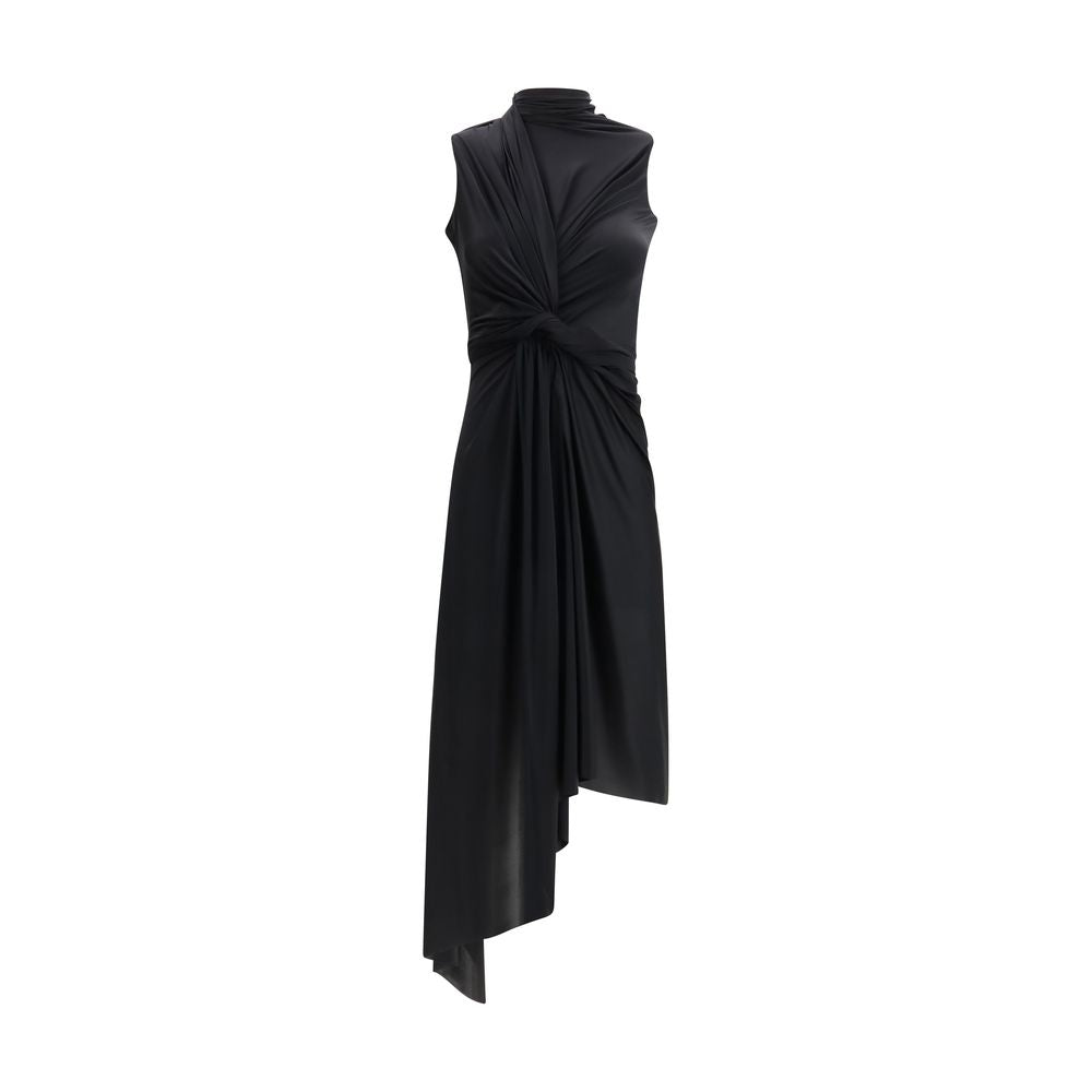 Balenciaga Black Polyamide Casual Dress Balenciaga