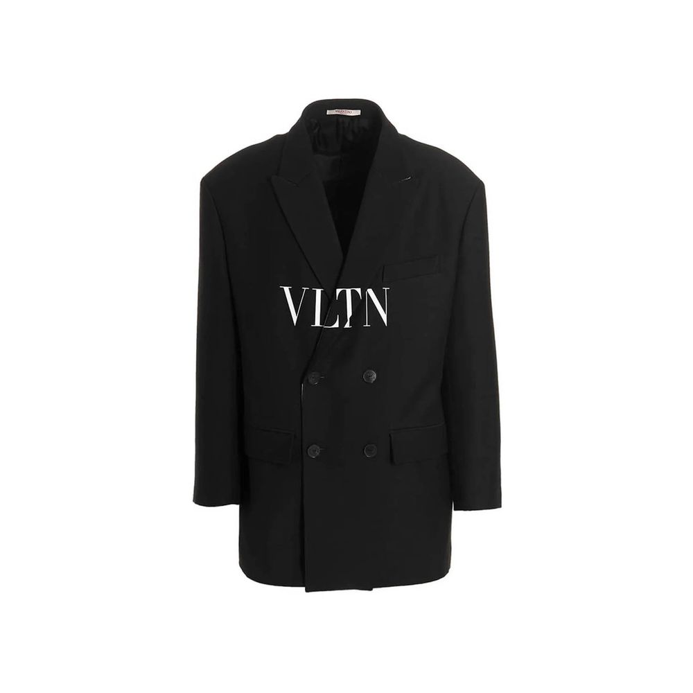 Valentino Black Silk Blazer Valentino