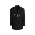 Valentino Black Silk Blazer Valentino