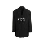 Valentino Black Silk Blazer Valentino