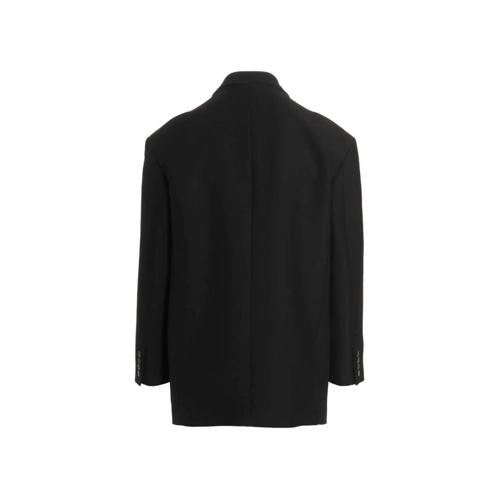 Valentino Black Silk Blazer Valentino
