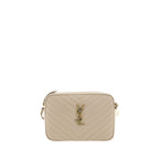 Saint Laurent Beige Calf Leather Bos Taurus Shoulder Bag Saint Laurent