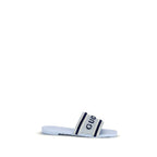 Gucci Blue Cotton Sandals Gucci