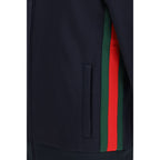 Gucci Blue Polyester Shell Jacket Gucci
