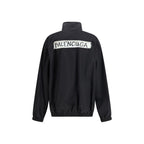 Balenciaga Black Cotton Shell Jacket Balenciaga