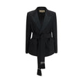 Valentino Black Wool Oves Aries Blazer Valentino