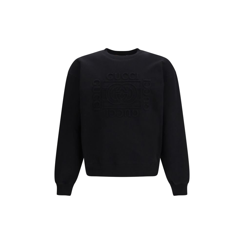 Gucci Black Cotton Sweatshirt Gucci
