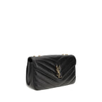 Saint Laurent Black Lamb Ovis Aries Aries Shoulder Bag Saint Laurent