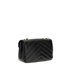 Saint Laurent Black Lamb Ovis Aries Aries Shoulder Bag Saint Laurent