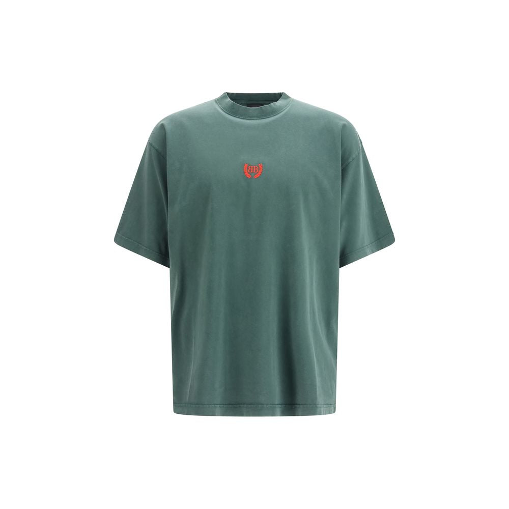 Balenciaga Bicolor Cotton T-Shirt Balenciaga