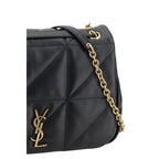 Saint Laurent Black Calf Leather Bos Taurus Shoulder Bag Saint Laurent