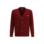 Gucci Bordeaux Wool Cardigan Gucci