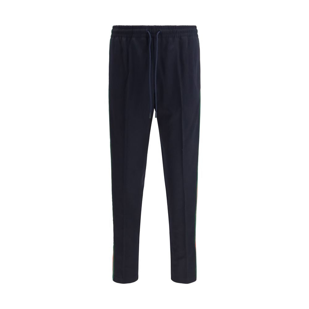 Gucci Blue Polyester Athletic Pants Gucci