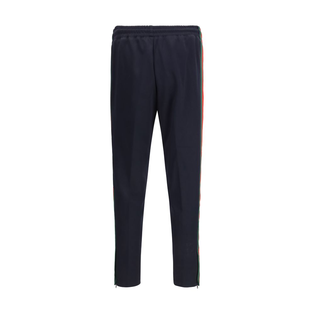 Gucci Blue Polyester Athletic Pants Gucci