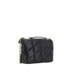 Saint Laurent Black Lamb Ovis Aries Aries Shoulder Bag Saint Laurent