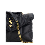 Saint Laurent Black Lamb Ovis Aries Aries Shoulder Bag Saint Laurent