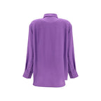 Gucci Purple Silk Shirt Gucci