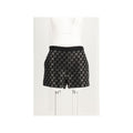Gucci Black Viscose Bermuda Shorts Gucci