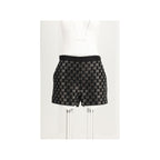 Gucci Black Viscose Bermuda Shorts Gucci