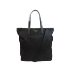 Prada Black Nylon Tote Bag Prada