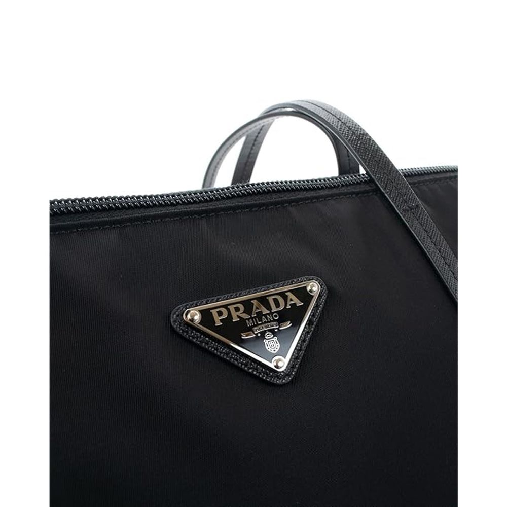 Prada Black Nylon Tote Bag Prada