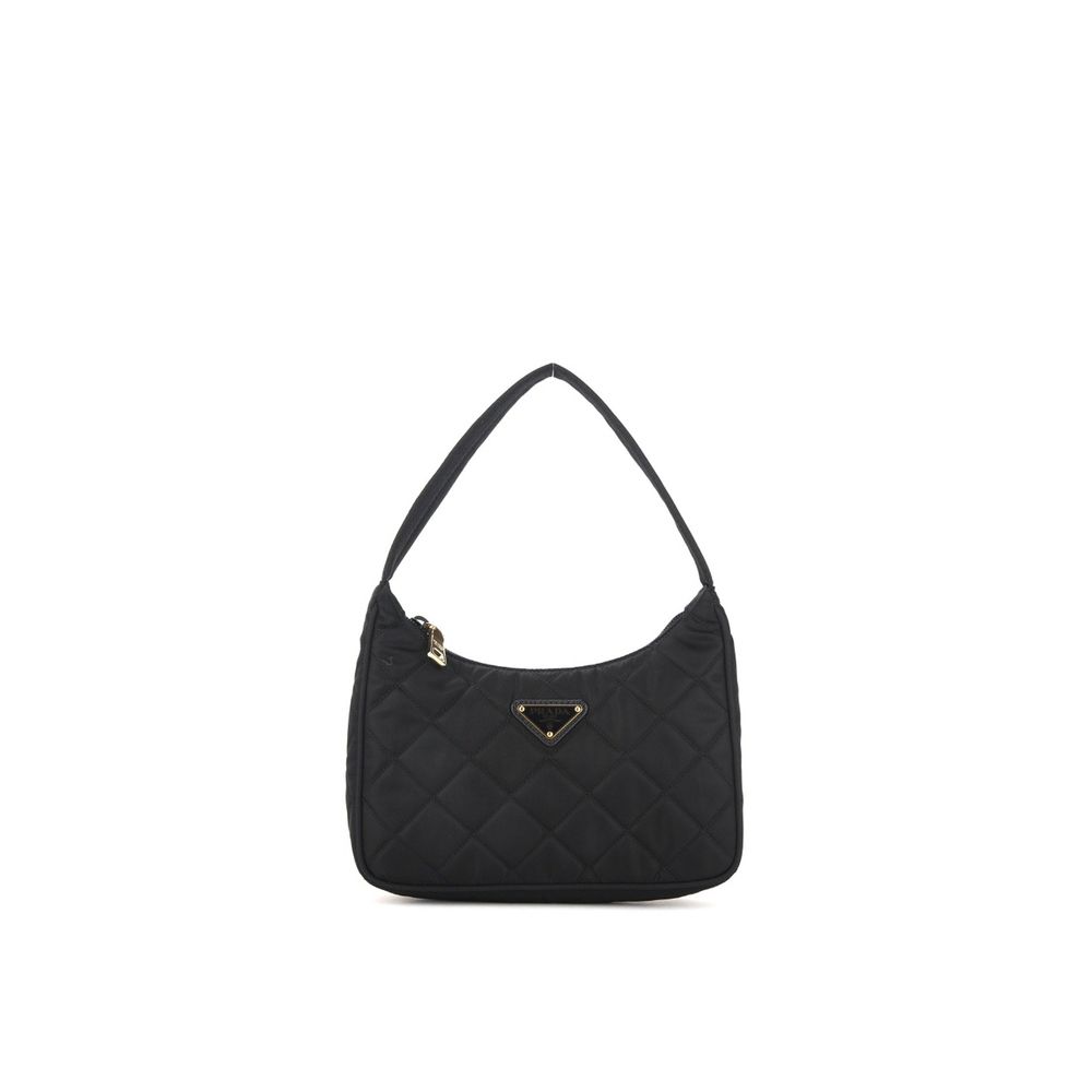 Prada Black Nylon Shoulder Bag Prada