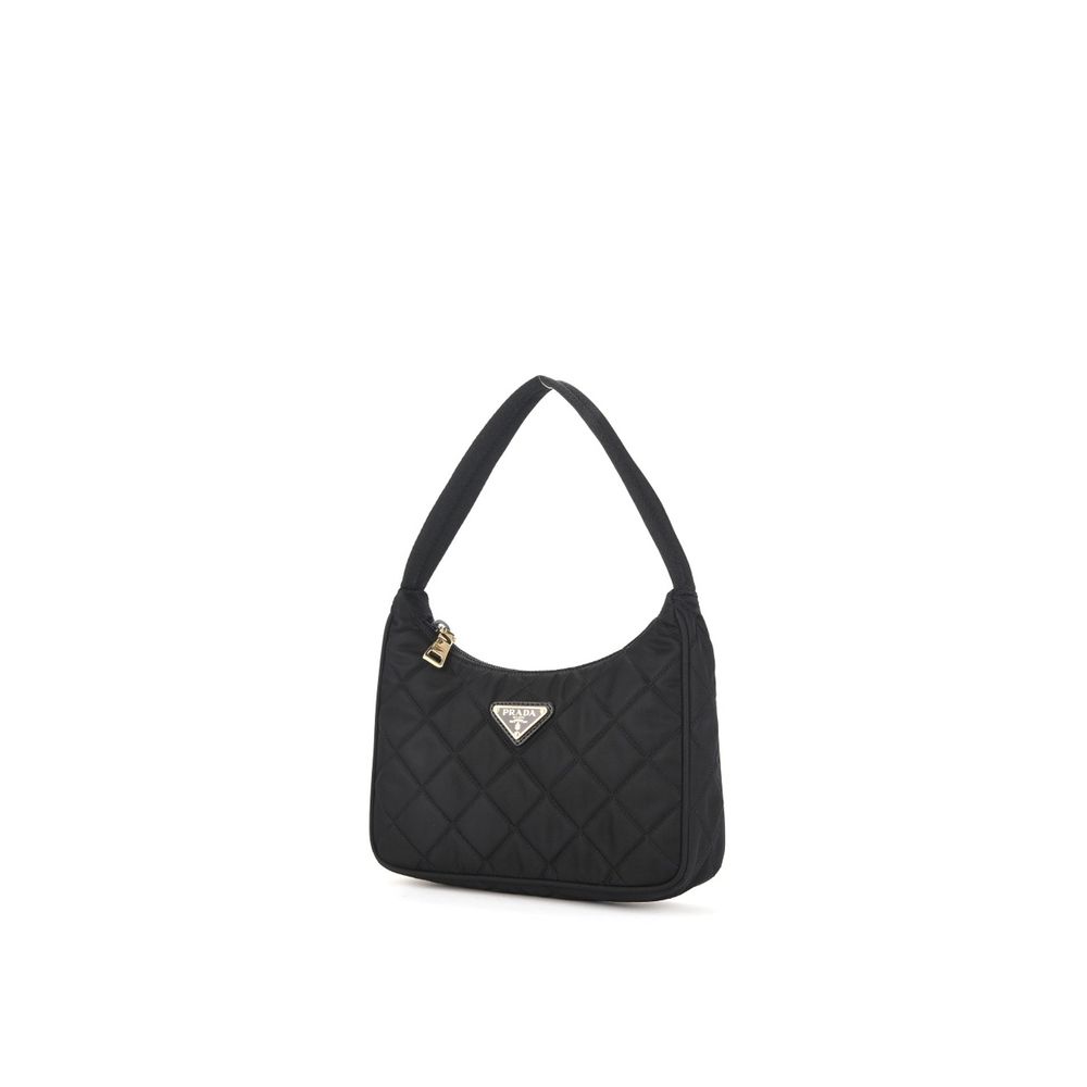 Prada Black Nylon Shoulder Bag Prada