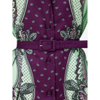 Gucci Green Silk Pattern Shirt Gucci
