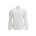 Burberry White Cotton Dress Shirt Burberry
