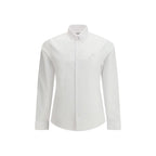 Burberry White Cotton Dress Shirt Burberry