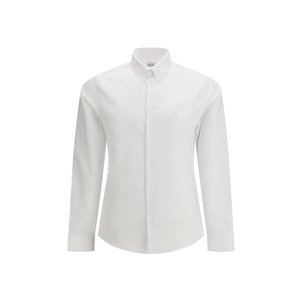 Burberry White Cotton Dress Shirt Burberry