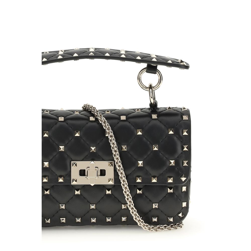 Valentino Garavani Black Lamb Ovis Aries Aries Handbag Valentino Garavani