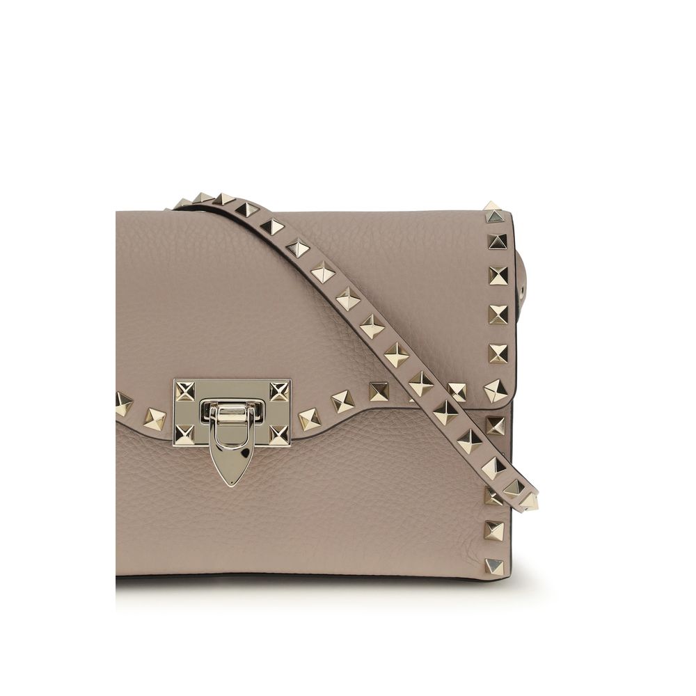 Valentino Garavani Multicolor Calf Leather Bos Taurus Shoulder Bag Valentino Garavani
