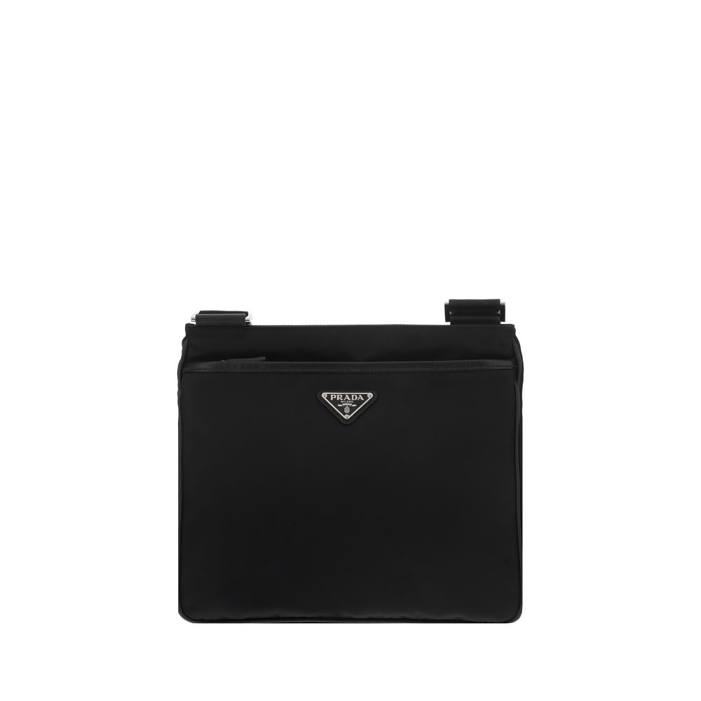 Prada Black Nylon Shoulder Bag Prada