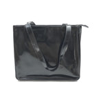 Chanel Black Patent Leather Tote Chanel