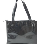 Chanel Black Patent Leather Tote Chanel