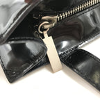 Chanel Black Patent Leather Tote Chanel