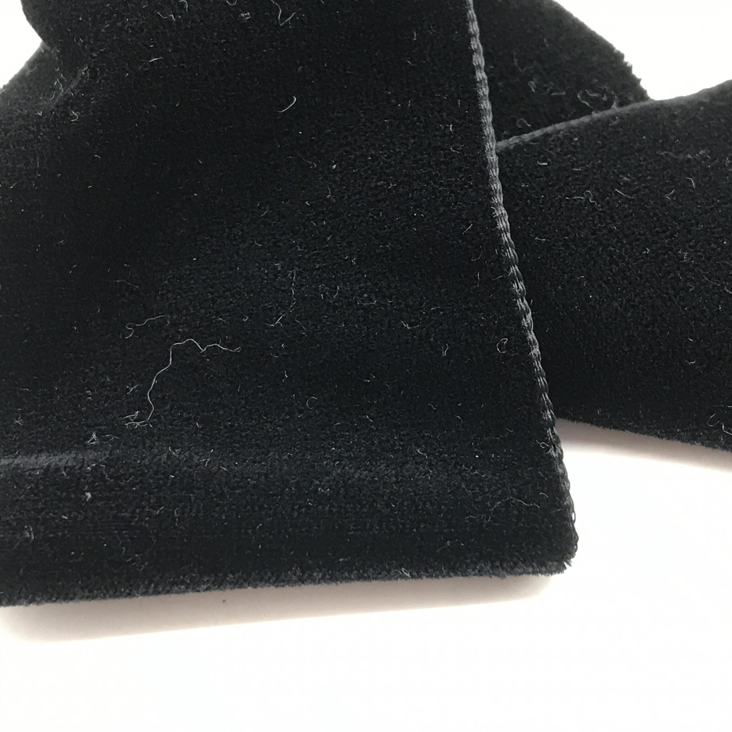 Chanel Black Velvet Bow Hair Accessory Chanel